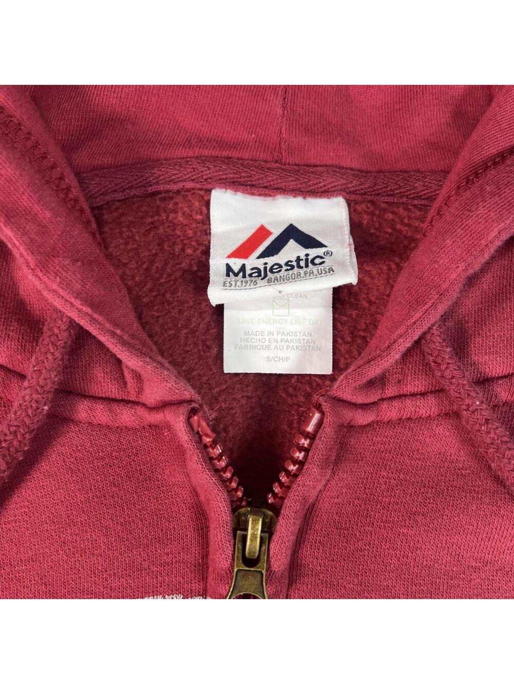 Washington Redskins Majestic Pullover Hoodie Men Small - Picture 3 of 6